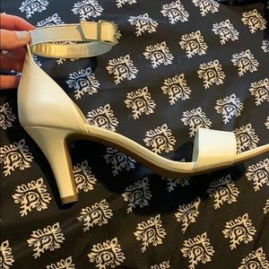 A.N.A white heels